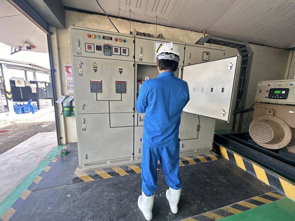 ตรวจสอบระบบไฟฟ้าโรงงานประจำปี จังหวัดกาญจนบุรี 10 ตรวจตู้ระบบไฟฟ้ารับรองตามกฏหมาย