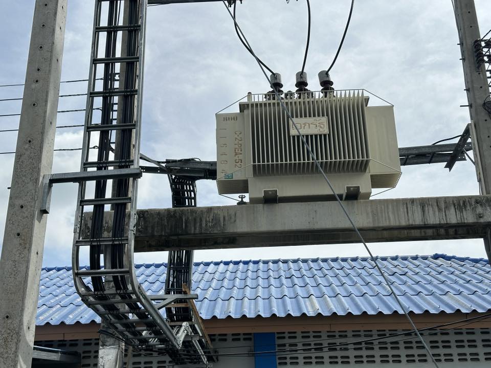 ตรวจสอบรับไฟฟ้าประจำปี ตรวจสอบระบบไฟฟ้าโรงงาน 6 ตรวจสอบหม้อแปลงไฟฟ้า